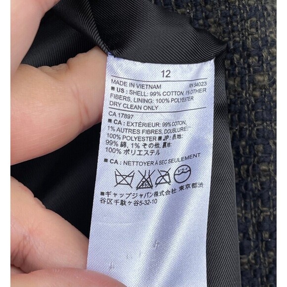 Banana republic tweed blazer size 12 - Picture 9 of 10